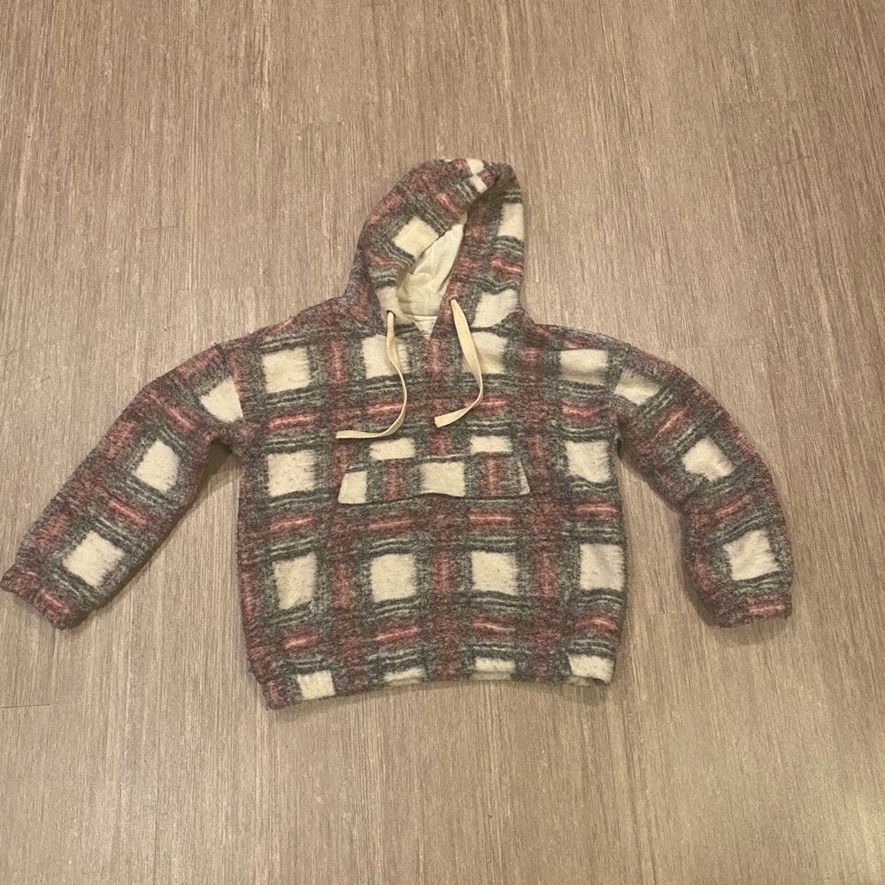 Forever 21 wool quilt style sweatshirt